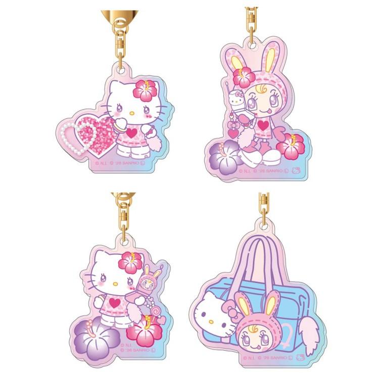 中身はランダム】メゾピアノ×ハローキティ オーロラアクリル