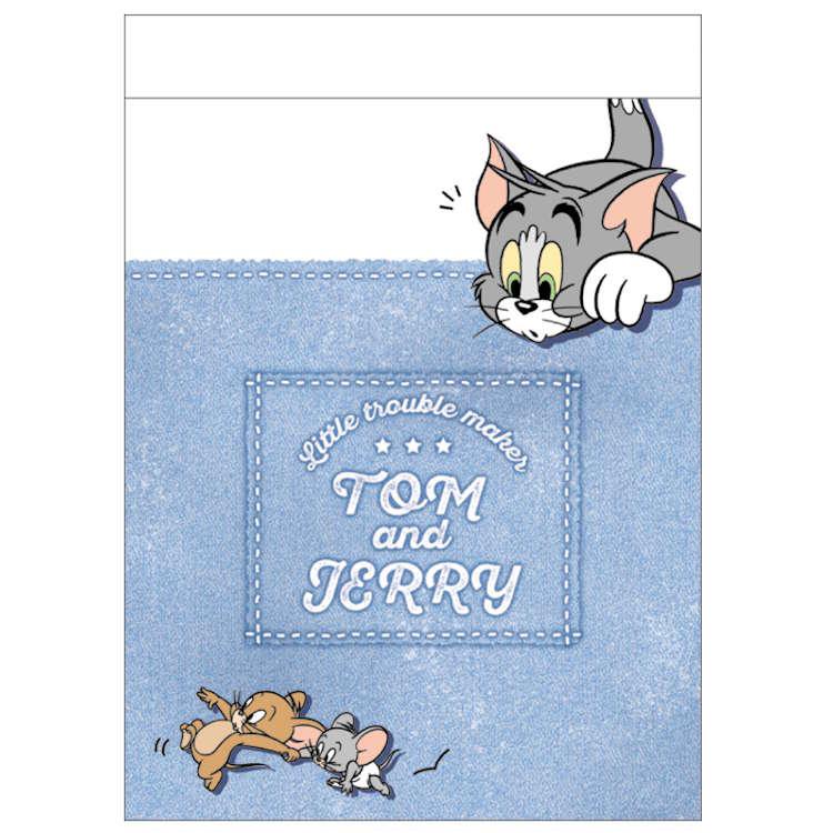 ☆riry☆(=^・^=)様ご確認用限定品1点❤ブライスメモのみ❤ミニファイル トムとジェリー ミニメモ デニム めも メモ帳 メモ紙 メモ用紙