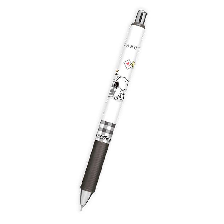 スヌーピー エナージェルボールペン 0.5mm トレー ペン 筆記具 筆記