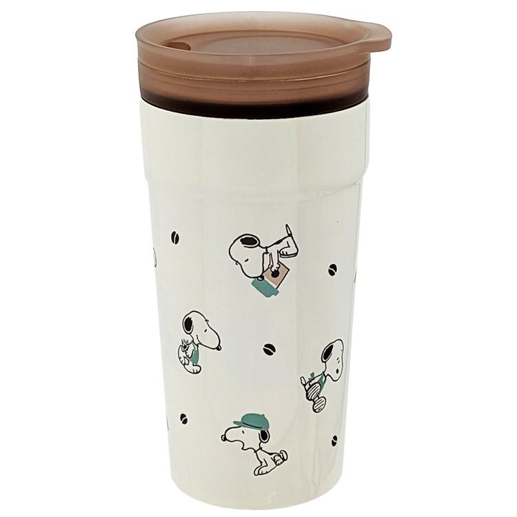 チビコラボタンブラー2個 スヌーピー 2WAYタンブラー COFFEE BEANS Chou Poche 【ラッピング不可