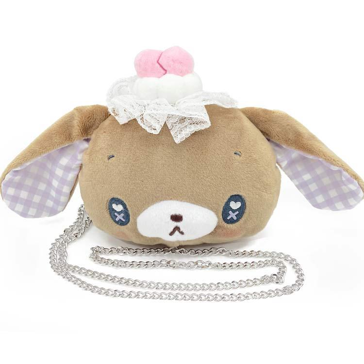 [入手困難品] シュガーバニーズ くろうさ ぬいぐるみ風ショルダーポシェット シュガーバニーズ ぬいぐるみポシェット くろうさ 007518 DREAMY