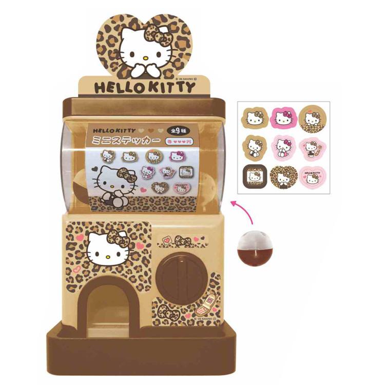 ハローキティ カプセルガチャ ヒョウ柄 026610 SANRIO サンリオ
