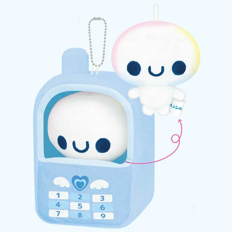 ぷくぷくあわわちゃん おでかけぬいフォンキーホルダー A 328082 第3弾