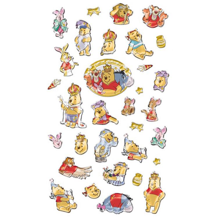 くまのプーさん プチドロップステッカー 336285 100周年 Disney