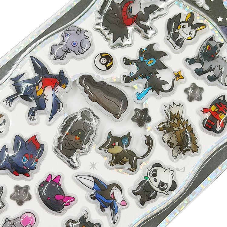 ポケットモンスター プチドロップステッカー ブラック 080002 ポケモン