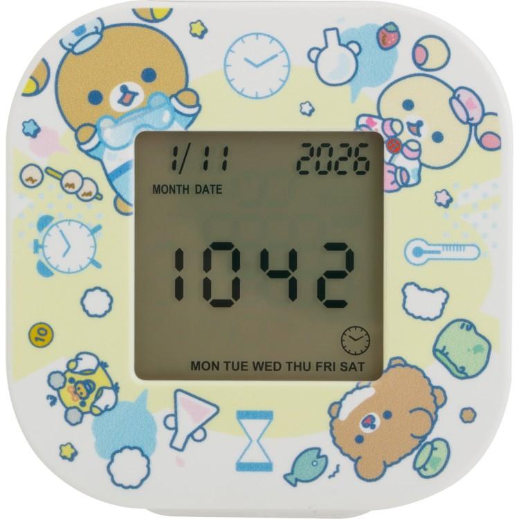 リラックマ アラームクロック リラックマラボ 目覚まし時計 タイマー