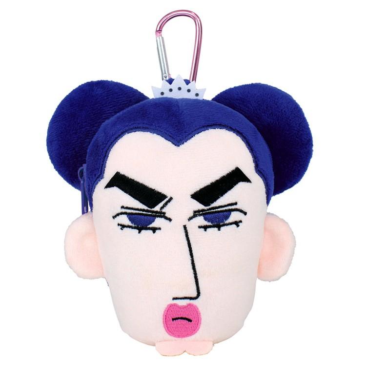 クレヨンしんちゃん カラビナ付きぬいぐるみファスナーマスコット