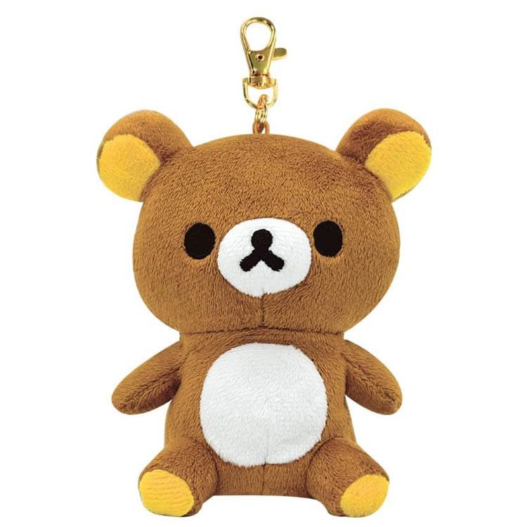 リラックマ 18694 ぬいぐるみリールキーカバー : キャラクター雑貨
