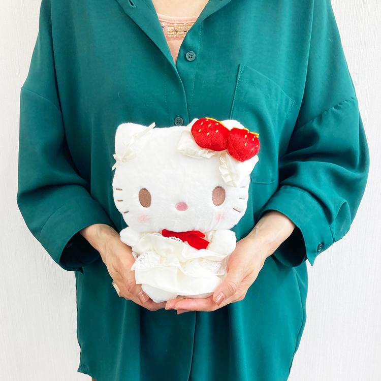 ハローキティ ぬいぐるみS 222275 ストロベリーショートケーキ SANRIO