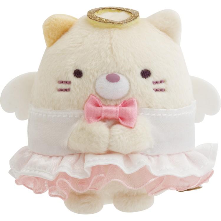 すみっコぐらし てのりぬいぐるみ ねこ てんしとあくまなしっぽず すみ