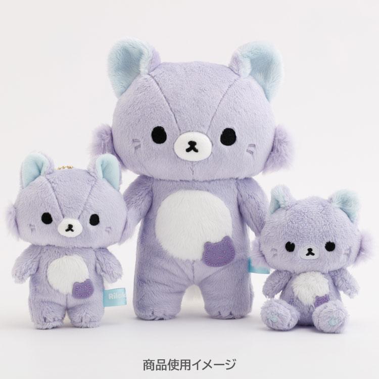 10月中旬以降〜出荷】リラックマ ぶらさげぬいぐるみ アワワネコ