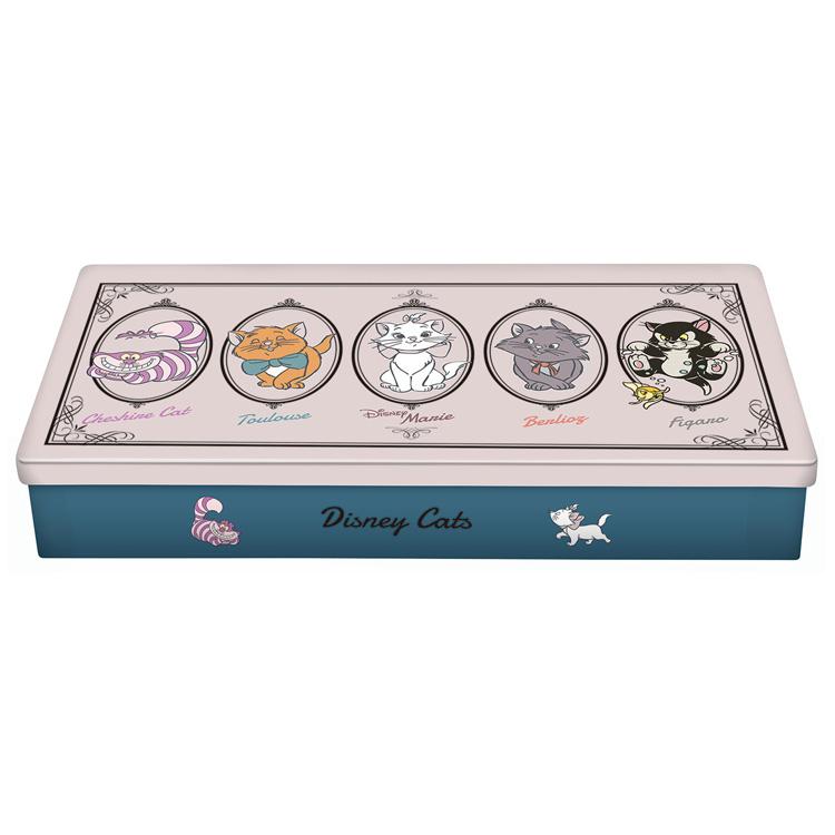 ディズニーキャッツ レクタングルチョコ缶 お菓子ギフト Disney
