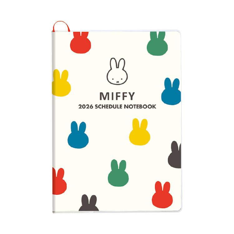 ミッフィー 手帳 2026年スケジュール帳 2025年10月始まり・A5