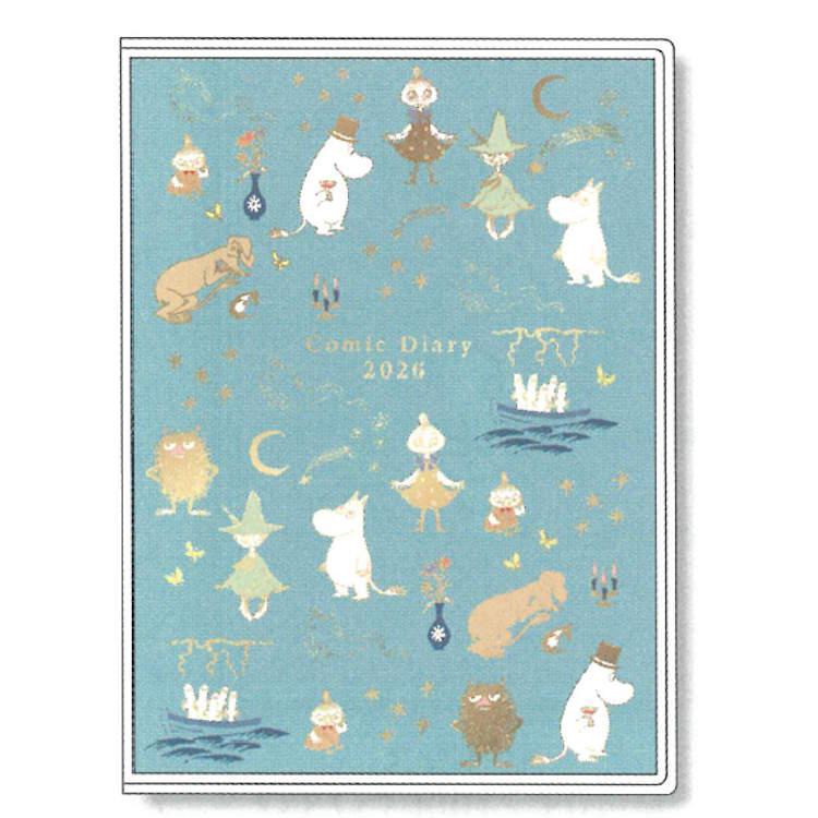 ムーミン 手帳 2026年スケジュール帳 1000137333 B6ウィークリー