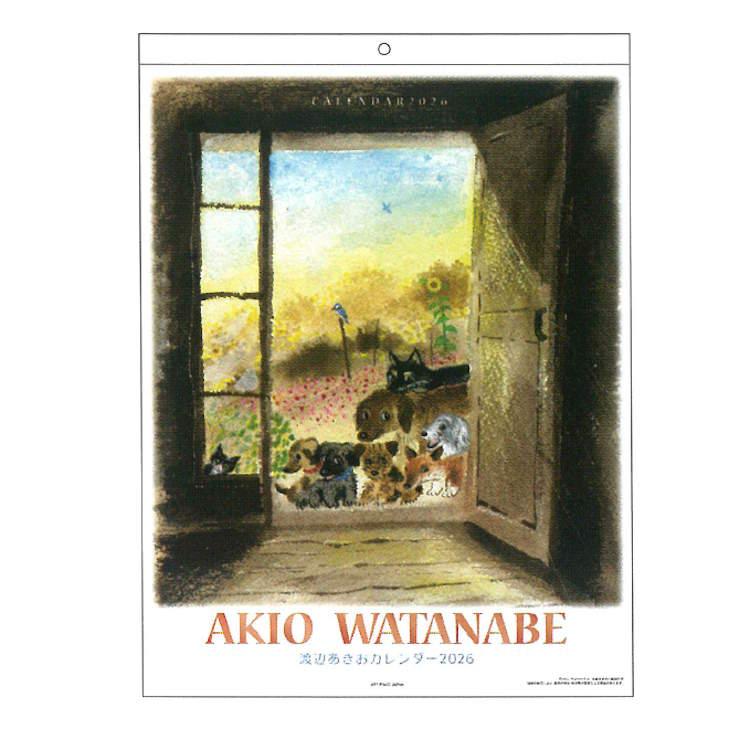 渡辺あきお 2026年カレンダー 1000136955 壁掛け 175182