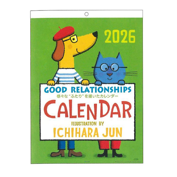市原 淳 2026年カレンダー 1000136958 壁掛け 175212 セール