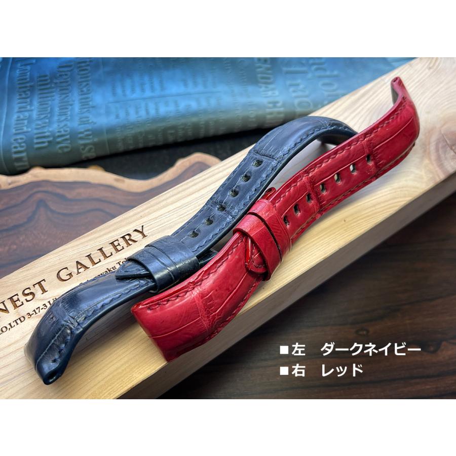 即納品！パネライ24mmプレミアムクロコ、純正尾錠用、撥水、チューブ付き！ | OFFICINE PANERAI | 02
