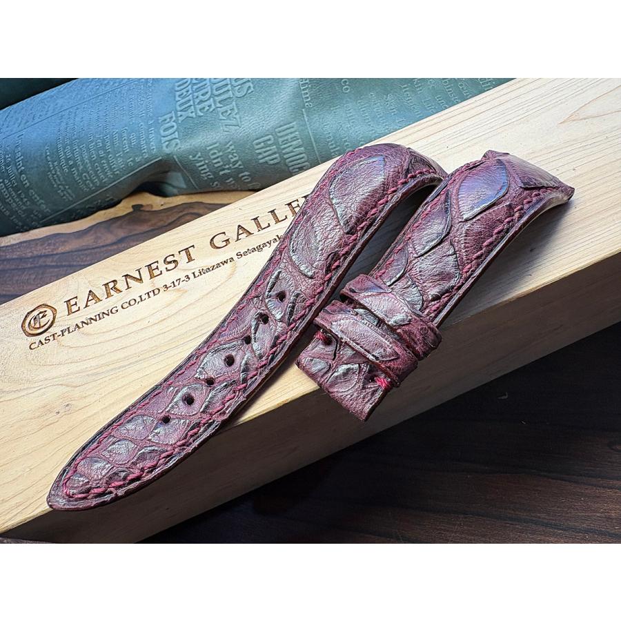 超希少品！21mmセンザンコウ、ボルドー、リーフ柄、Dバックル付き！ | OFFICINE PANERAI | 03