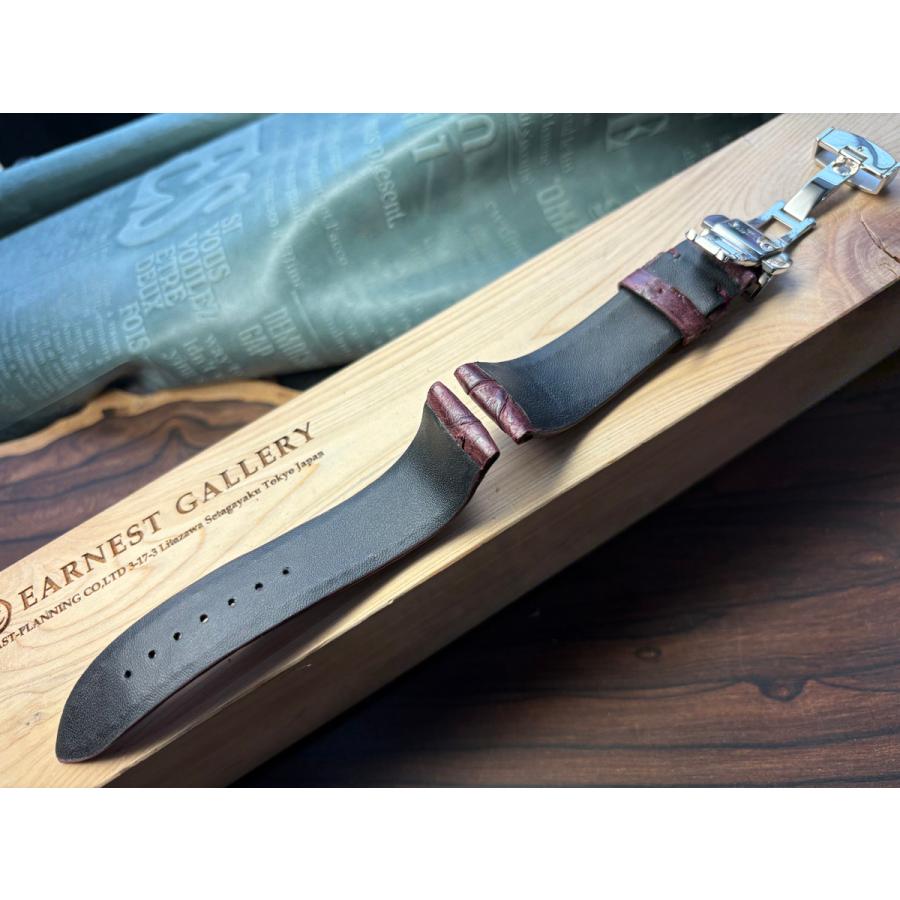 超希少品！21mmセンザンコウ、ボルドー、リーフ柄、Dバックル付き！ | OFFICINE PANERAI | 05