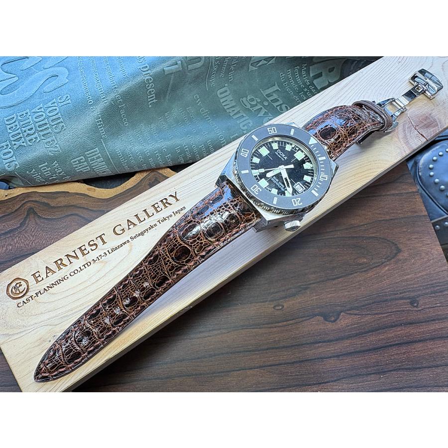 人気商品、絶滅危惧種ジャクルシー、ダークブラウン、20（19）mm | ROLEX | 01