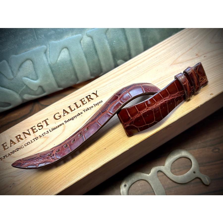 美品！20（19）mm、マットクロコアーモンドブラックジャック、Dバックル付き！ | ROLEX | 02