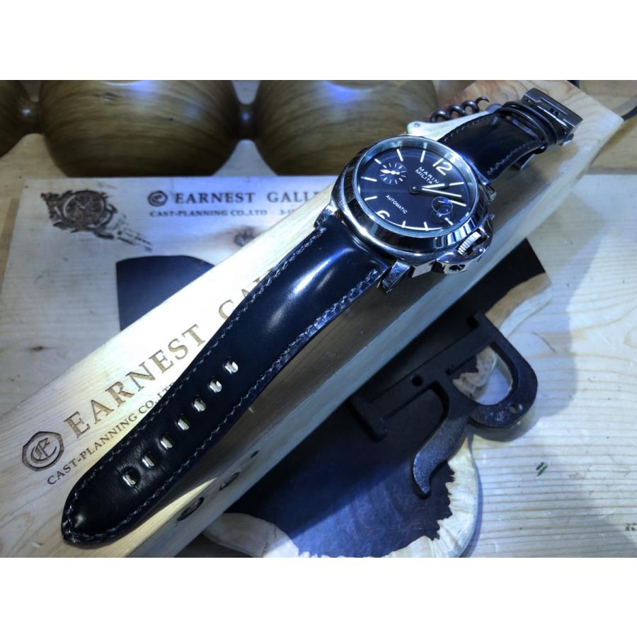 OFFICINE PANERAI パネライ純正バックル対応【コードヴァン24mm OFFICINE PANERAI パネライ純正バックル対応【コードヴァン24mm