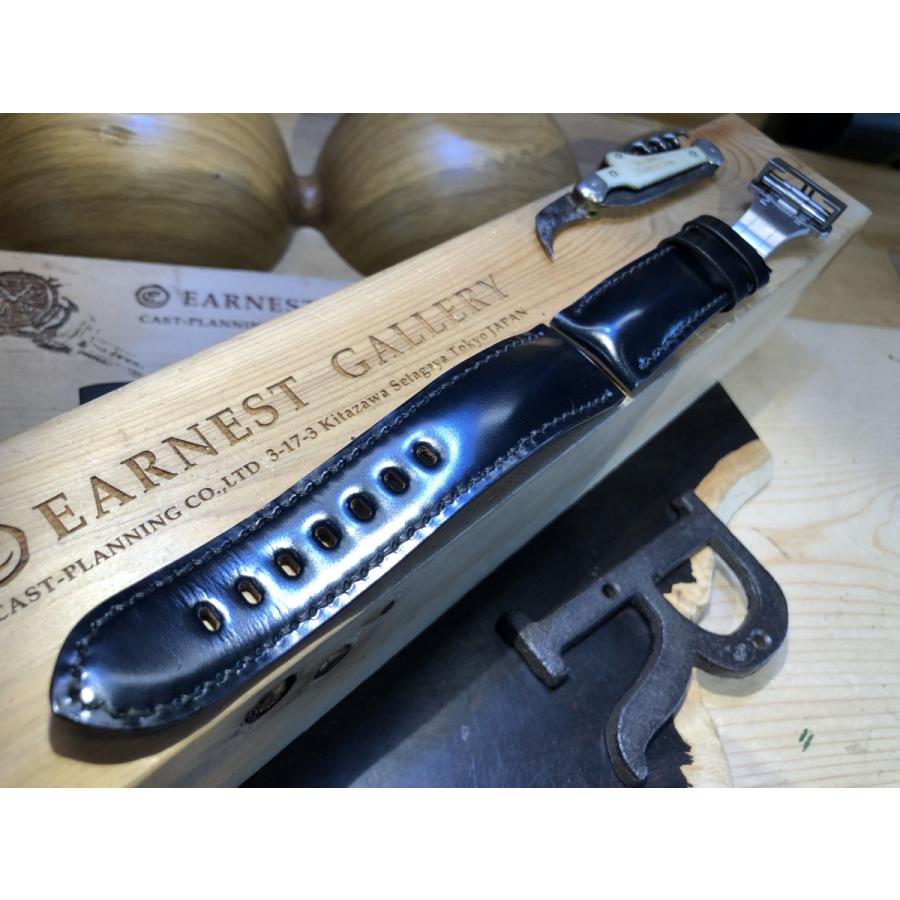 OFFICINE PANERAI パネライ純正バックル対応【コードヴァン24mm OFFICINE PANERAI パネライ純正バックル対応【コードヴァン24mm