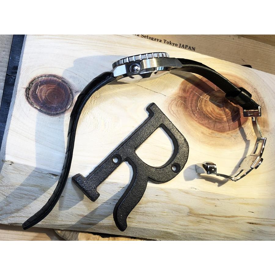 EARNEST ハンドメイド/スタンダードDバックル仕様/マットクロコ竹斑