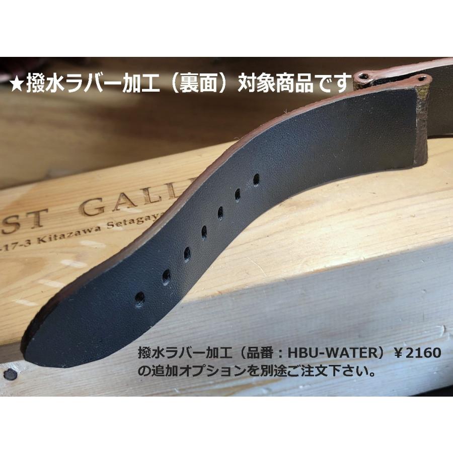 EARNEST /パネライ用、既成Dバックル付き/エレファント、選べる8色　22mm/24mmの画像