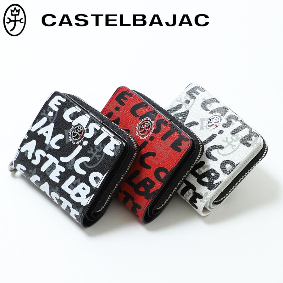 CASTELBAJAC カステルバジャック 新作  ラウンドファスナー2つ折り財布 ヤリス 62602 送料無料｜castelbajac