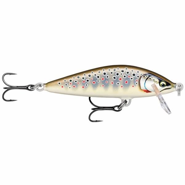 【ネコポス対象品】ラパラ CDE75-GDBT カウントダウンエリート 7.5cm ブラウントラウト トラウトプラグ | RaPaLa