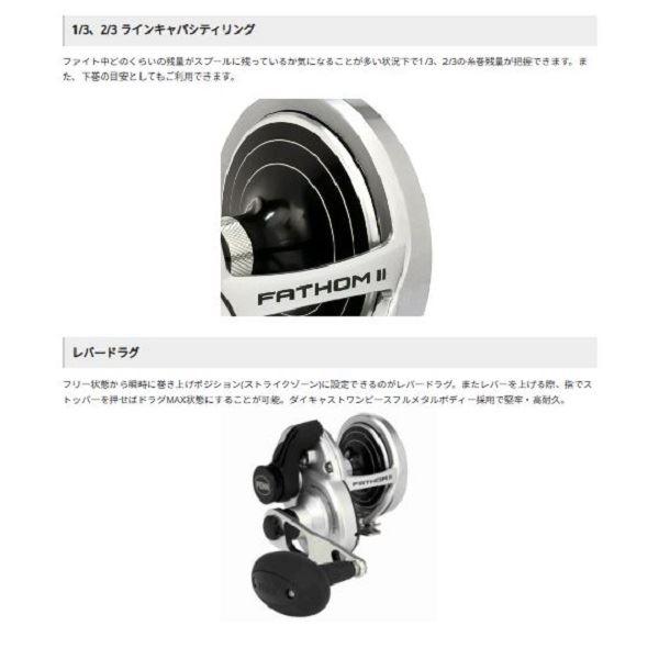 PENN ペン ベイトリール FathomII(ファゾムII) 30LD : 釣具の