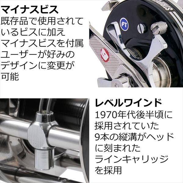 AbuGarcia アブガルシア ベイトリール AMB.4501 Striper Black （左