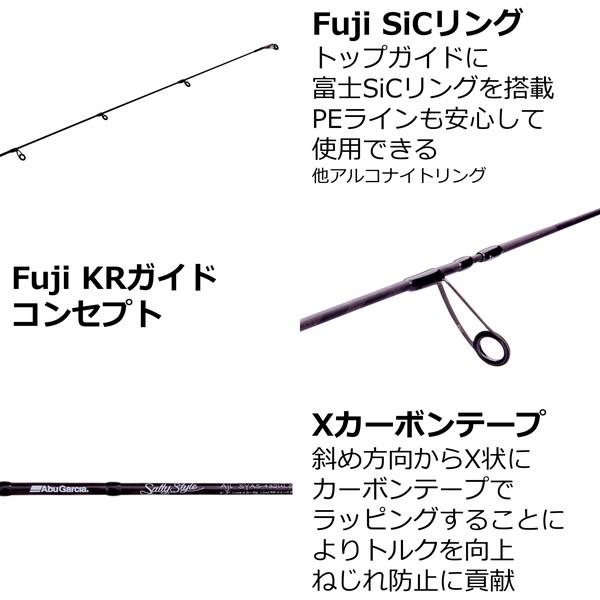 アブガルシア アジング ロッド ソルティースタイル アジ SYAS-432ULS