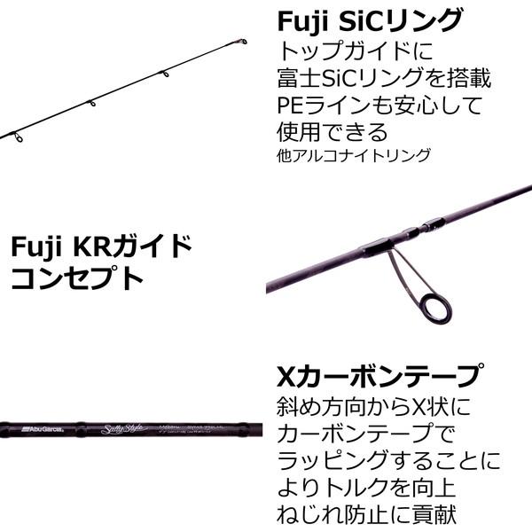 アブガルシア ソルティースタイル メバル SYMS-762L (スピニング・2ピース)の画像