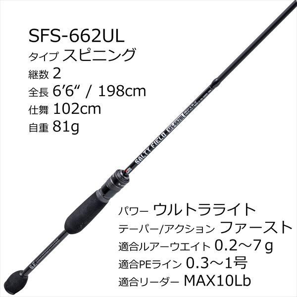 Abu アブガルシア ソルティーフィールド SFS-662UL |  | 01