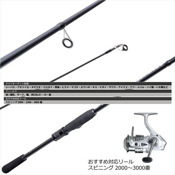 Abu アブガルシア シーバスロッド ソルティーフィールド SFS-832ML