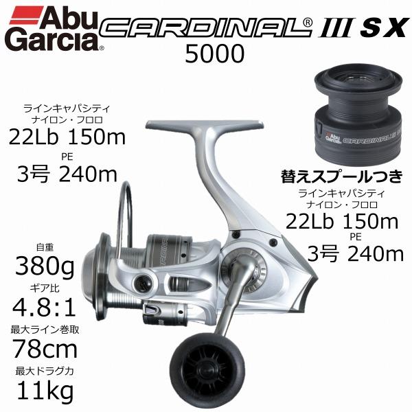 AbuGarciaスピニングリール5000番 AbuGarciaスピニングリール5000番 OCEANFIELD（オーシャン