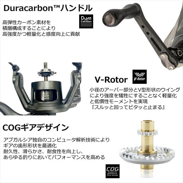 Abu アブガルシア スピニングリール ZENON MG-X 2500MS : 釣具の