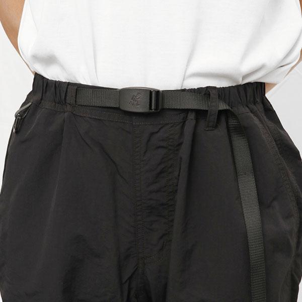 グラミチ ナイロントラックパンツ (NYLON TRACK PANT) キャスティングオリジナルカラー ブラック Lの画像