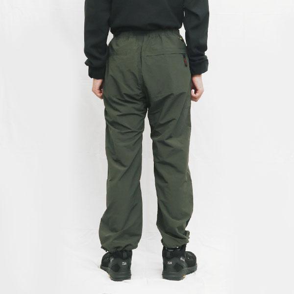 グラミチ ナイロントラックパンツ (NYLON TRACK PANT) キャスティングオリジナルカラー ブラックインク Mの画像