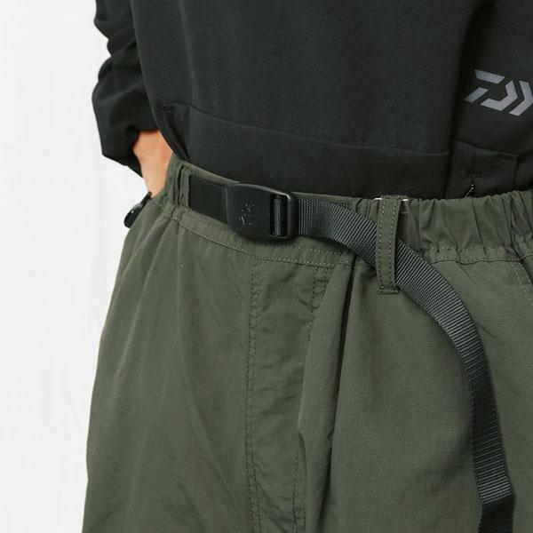 グラミチ ナイロントラックパンツ (NYLON TRACK PANT) キャスティングオリジナルカラー ブラックインク Mの画像