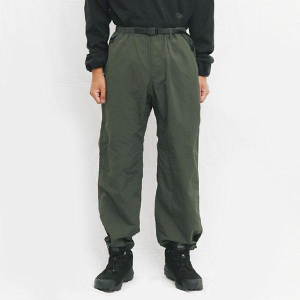 グラミチ ナイロントラックパンツ (NYLON TRACK PANT) キャスティングオリジナルカラー ブラックインク XLの画像