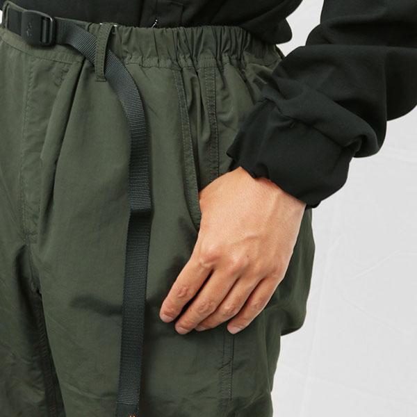 グラミチ ナイロントラックパンツ (NYLON TRACK PANT) キャスティングオリジナルカラー ブラックインク XLの画像