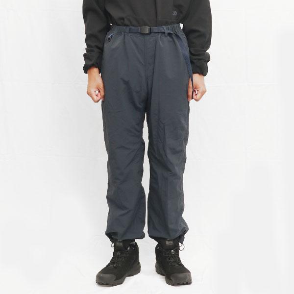 グラミチ ナイロントラックパンツ (NYLON TRACK PANT) キャスティングオリジナルカラー ネイビー XLの画像