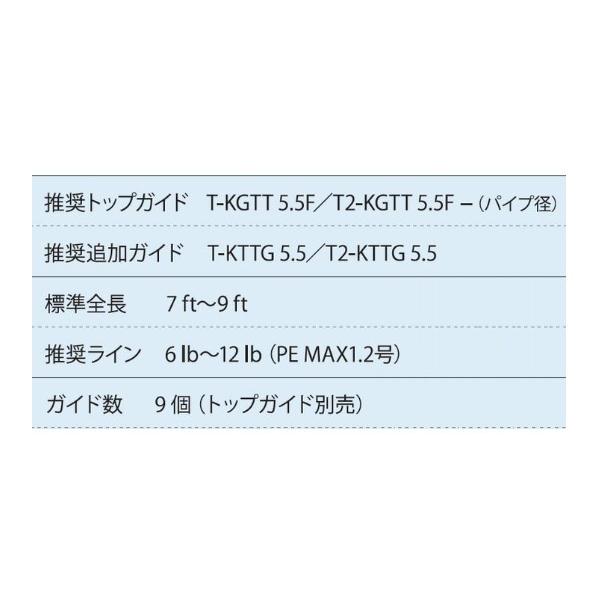 富士工業 ガイド T2-KLTG25H9 チタン TORZITE ガイドセット T2 シーバスセット |  | 03