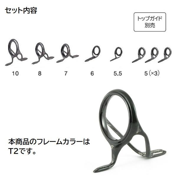 富士工業 ガイド T2-LRVTG108 チタン TORZITE ガイドセット T2