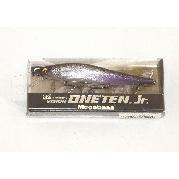 メガバス VISION ONETEN (ヴィジョンワンテン) Jr. (SP-C) シャイニーワカサギ バスルアー