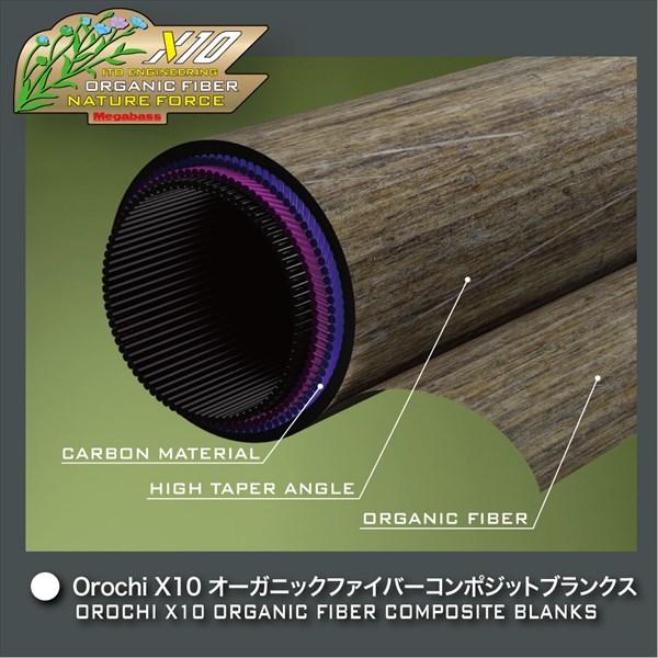 Megabass（メガバス） バスロッド オロチ X10 F5-70XT バンダー