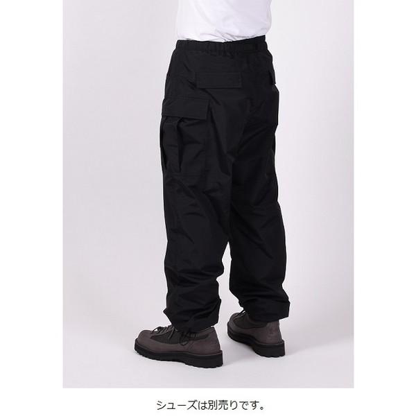 双進 防寒服アウター 10019 SC ウォータープルーフウォームパンツ ブラック L_4